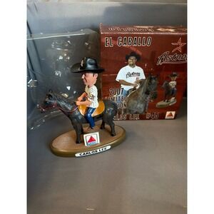 Houston Astros Carlos Lee El Caballo Bobblehead 2007 Limited Edition Citgo Box